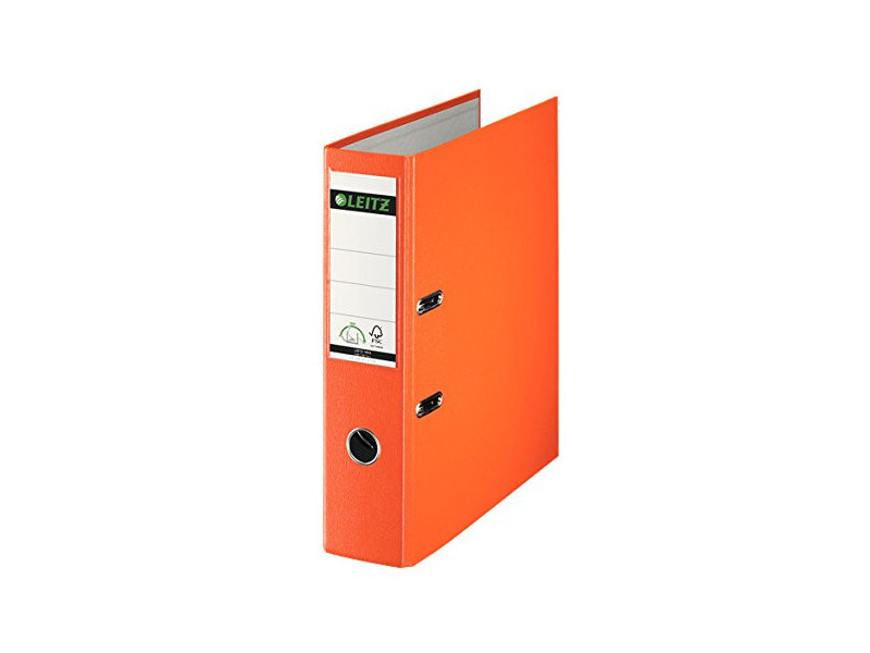LEITZ classeur plastique, 180 degrés, A4, 80 mm, orange