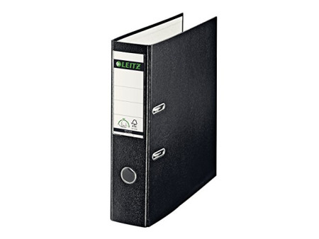 LEITZ classeur plastique, 180 degrés, format A4, 80 mm, noir