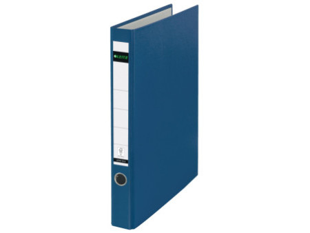 LEITZ classeur à anneaux, en plastique, format A4, bleu,