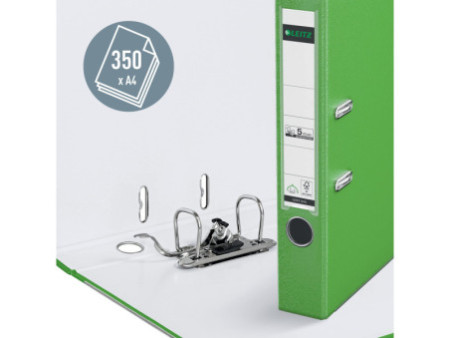 LEITZ Classeur à levier 180 degrés, A4, 52 mm, vert clair