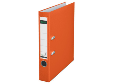 LEITZ Classeur à levier 180 degrés, format A4, 52mm, orange