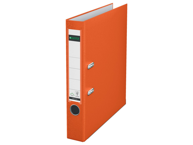 LEITZ Classeur à levier 180 degrés, format A4, 52mm, orange