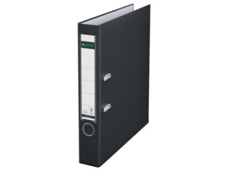 LEITZ Classeur à levier 180 degrés, format A4, 52 mm, noir