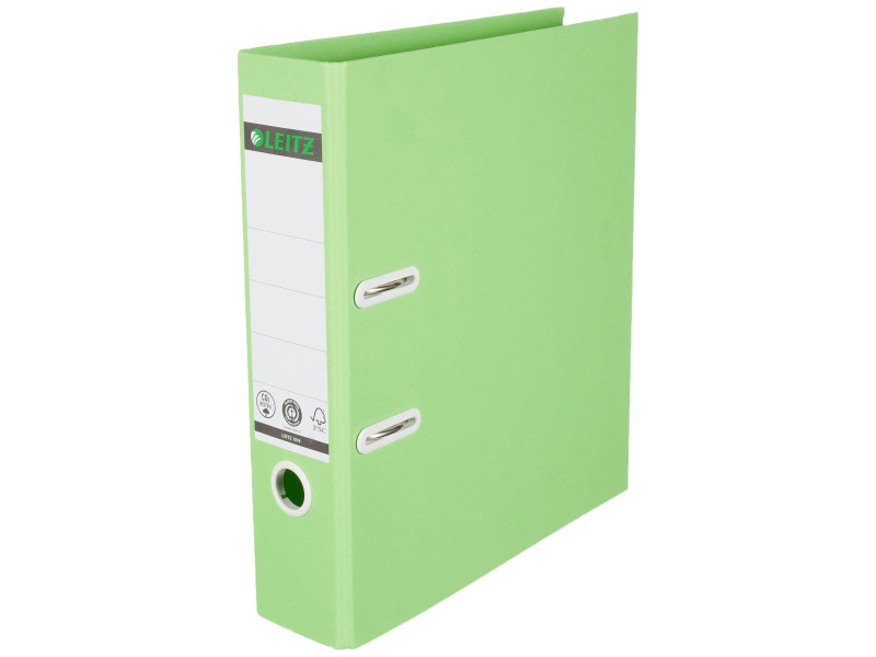 LEITZ Classeur Recycle, 180 degrés, 80 mm, vert