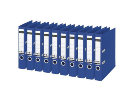 LEITZ Classeur Recycle, 180 degrés, 50 mm, bleu
