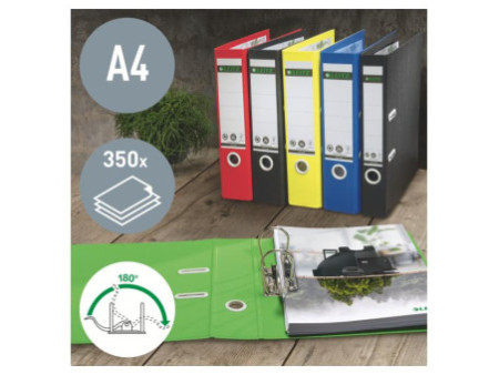 LEITZ Classeur Recycle, 180 degrés, 50 mm, bleu
