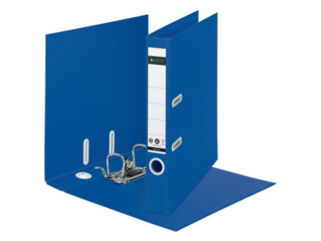 LEITZ Classeur Recycle, 180 degrés, 50 mm, bleu