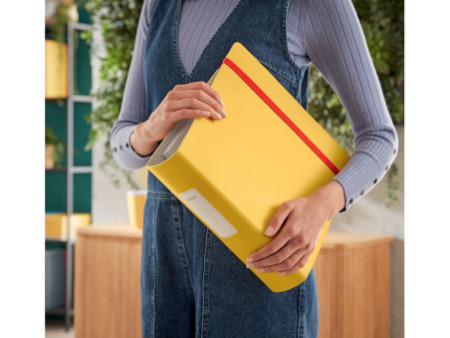 LEITZ Classeur à levier Active Cosy 180 degrés, 82 mm, jaune