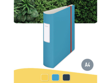 LEITZ Classeur à levier Active Cosy 180 degrés, 82 mm, bleu