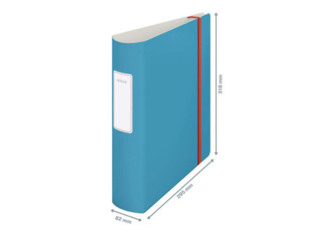 LEITZ Classeur à levier Active Cosy 180 degrés, 82 mm, bleu