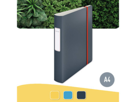 LEITZ Classeur à levier Active Cosy 180 degrés, 65 mm, gris