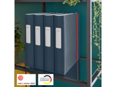 LEITZ Classeur à levier Active Cosy 180 degrés, 65 mm, gris