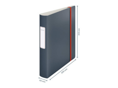 LEITZ Classeur à levier Active Cosy 180 degrés, 65 mm, gris