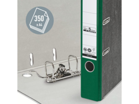LEITZ classeur marbré nuageux, 180 degrés, format A4, 52 mm,