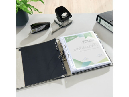 LEITZ classeur marbré nuageux, 180 degrés, format A4, 52 mm,