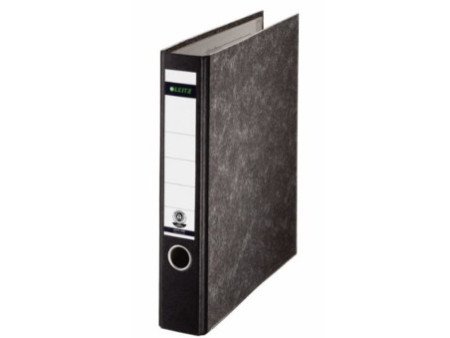 LEITZ Classeur marbré nuageux, 180 dégrés, A4, 59 mm, noir