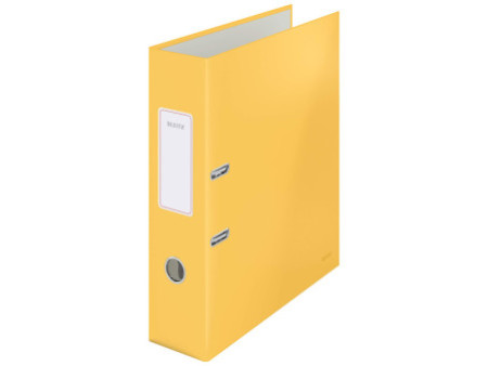LEITZ Classeur à levier Cosy Soft-Touch, A4, 80 mm, jaune