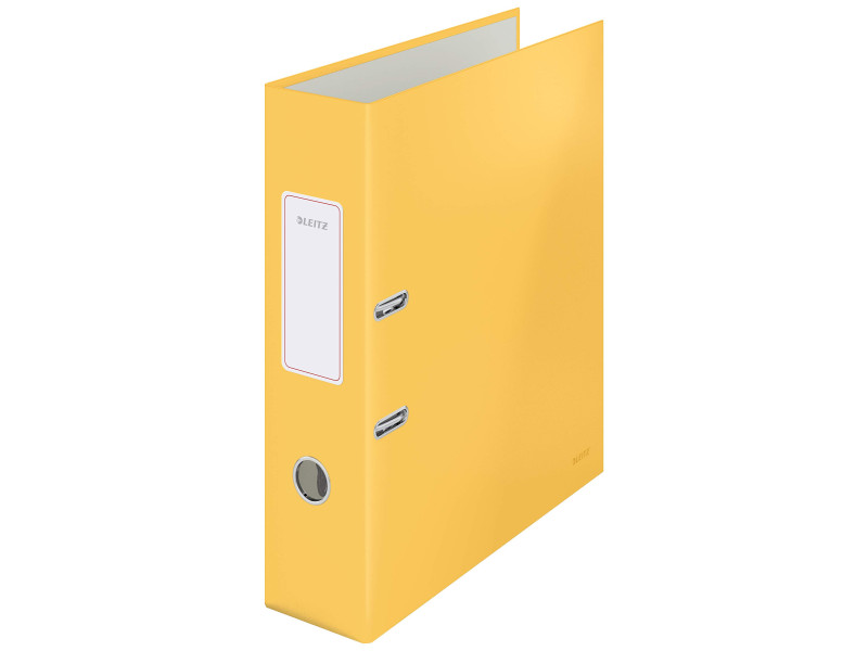 LEITZ Classeur à levier Cosy Soft-Touch, A4, 80 mm, jaune