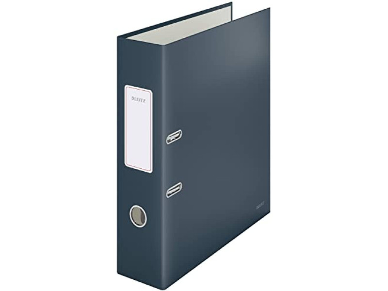 LEITZ Classeur à levier Cosy Soft-Touch, A4, 80 mm, gris