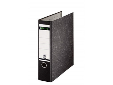 LEITZ Classeur marbré nuageux, 180 dégrés, A4, 80 mm, noir