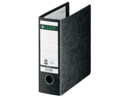 LEITZ Classeur en carton, 180 dégrés, format A5, 77 mm, noir