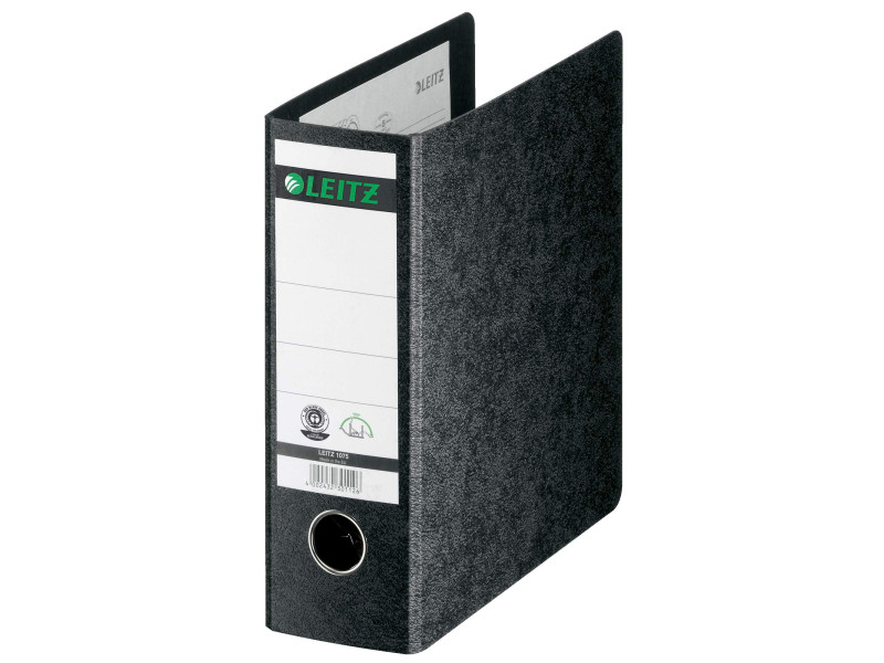 LEITZ Classeur en carton, 180 dégrés, format A5, 77 mm, noir