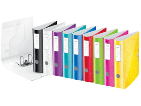 LEITZ Classeur Active WOW, 180 degrés, 80 mm, rose