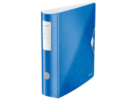 LEITZ Classeur Active WOW, 180 degrés, 80 mm, bleu