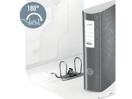LEITZ Classeur Active WOW, 180 degrés, 80 mm, bleu