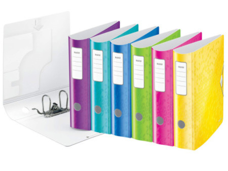 LEITZ Classeur Active WOW, 180 degrés, 80 mm, menthe
