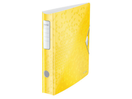LEITZ Classeur Active WOW, 180 degrés, 60 mm, jaune