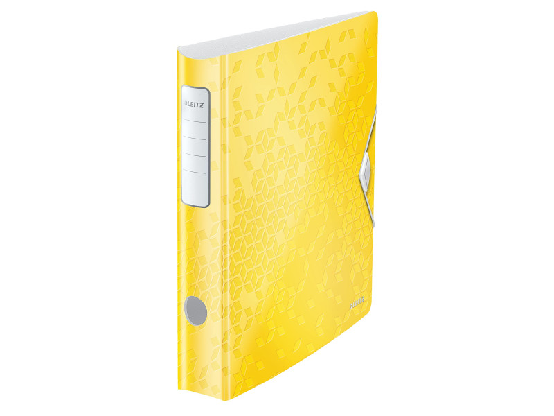 LEITZ Classeur Active WOW, 180 degrés, 60 mm, jaune