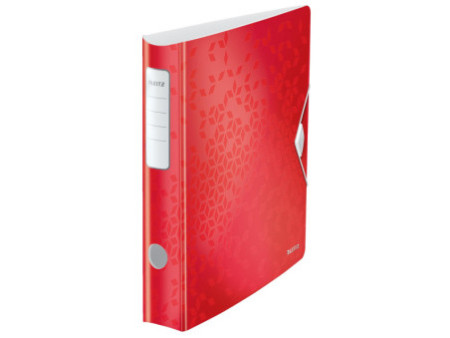 LEITZ Classeur Active WOW, 180 degrés, 60 mm, rouge