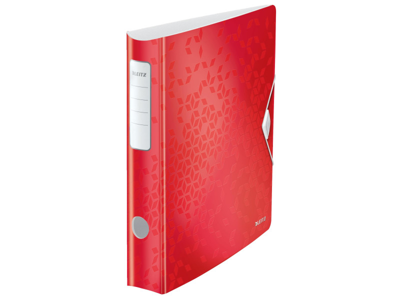 LEITZ Classeur Active WOW, 180 degrés, 60 mm, rouge