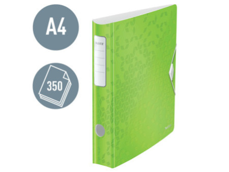LEITZ Classeur Active WOW, 180 degrés, 60 mm, vert