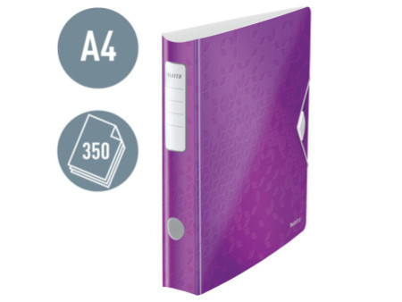 LEITZ Classeur Active WOW, 180 degrés, 60 mm, violet