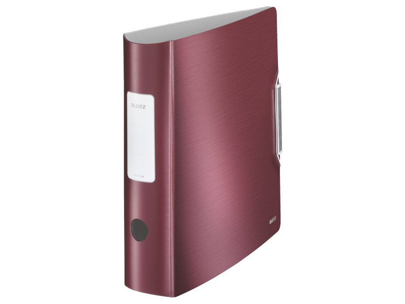 LEITZ Classeur Active Style, 180 degré, 80 mm, rouge grenat