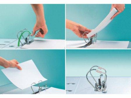 LEITZ Classeur Active Style, 180 degrés, 80 mm, vert céladon