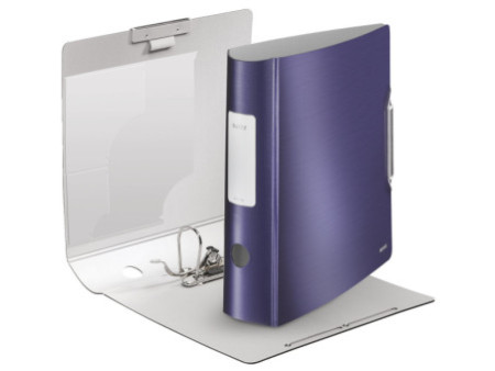LEITZ Classeur Active Style, 180 degrés, 80 mm, bleu titan