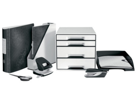 LEITZ Intercalaires en plastique WOW, numéroté, 1-5