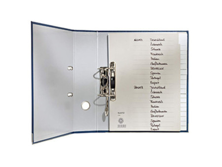LEITZ Intercalaires en papier naturel, uni, A4 extra-large