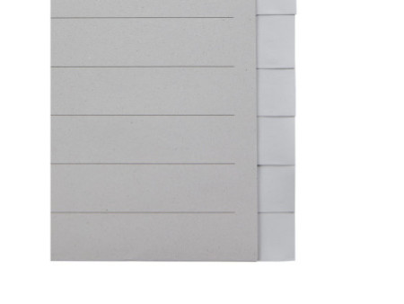 LEITZ Intercalaires en papier naturel, uni, A4 extra-large