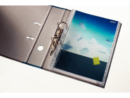 LEITZ Intercalaires en papier naturel, numéroté, format A4