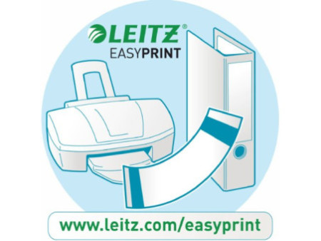 LEITZ Intercalaires en plastique, numéroté, format A4 extra