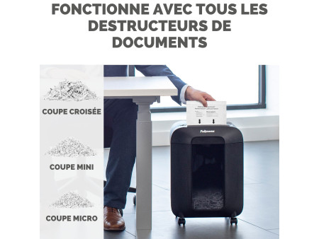 Fellowes Feuille lubrifiante pour destructeur de documents