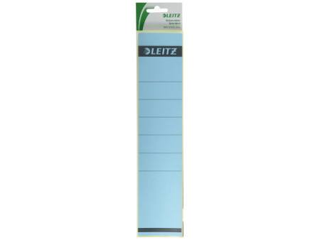 LEITZ Etiquette pour dos de classeur, 61 x 285 mm, bleu
