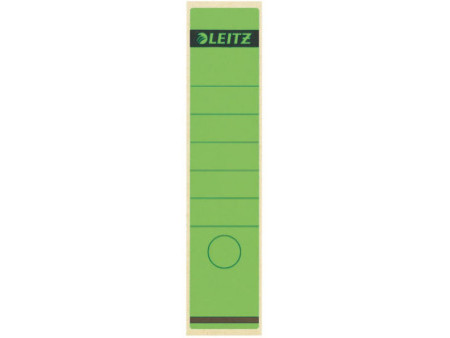 LEITZ Etiquette pour dos de classeur, 61 x 285 mm, vert