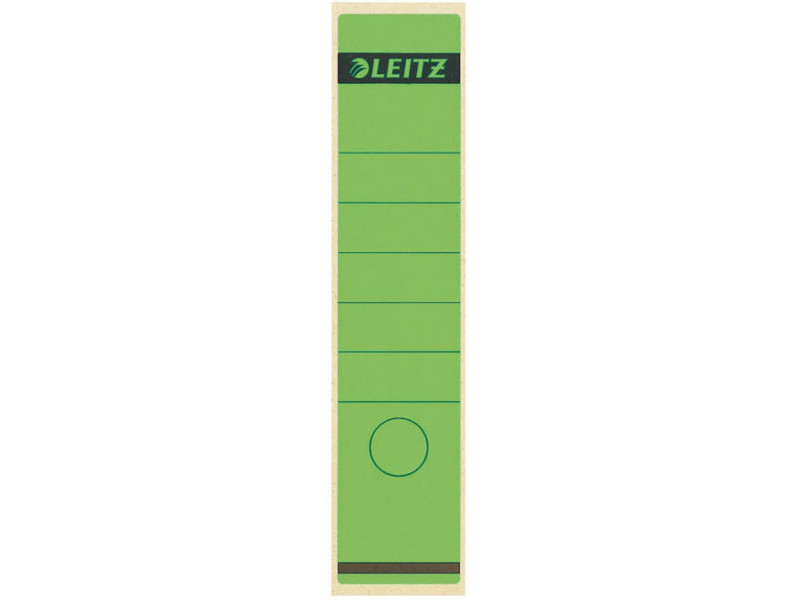 LEITZ Etiquette pour dos de classeur, 61 x 285 mm, vert