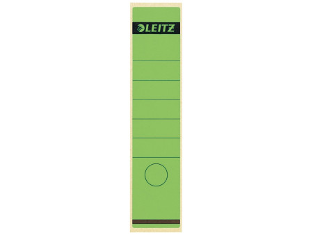 LEITZ Etiquette pour dos de classeur, 61 x 285 mm, vert