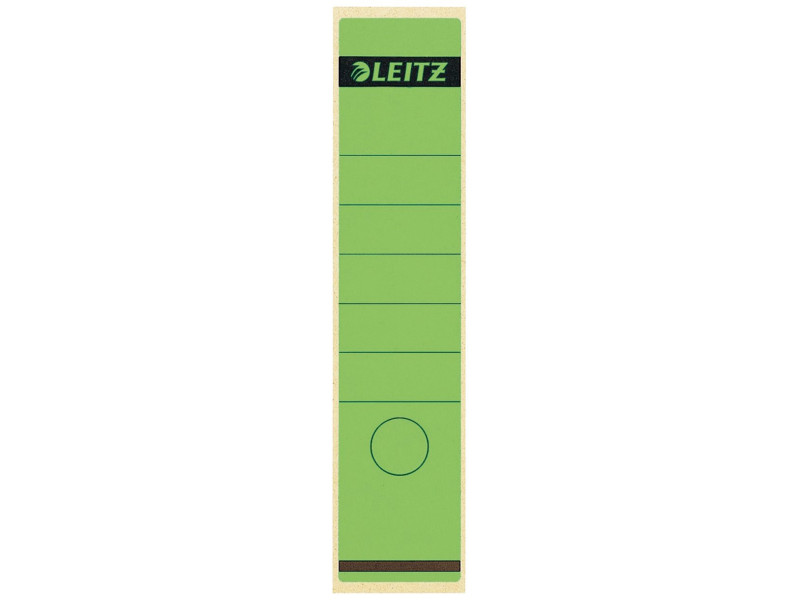 LEITZ Etiquette pour dos de classeur, 61 x 285 mm, vert